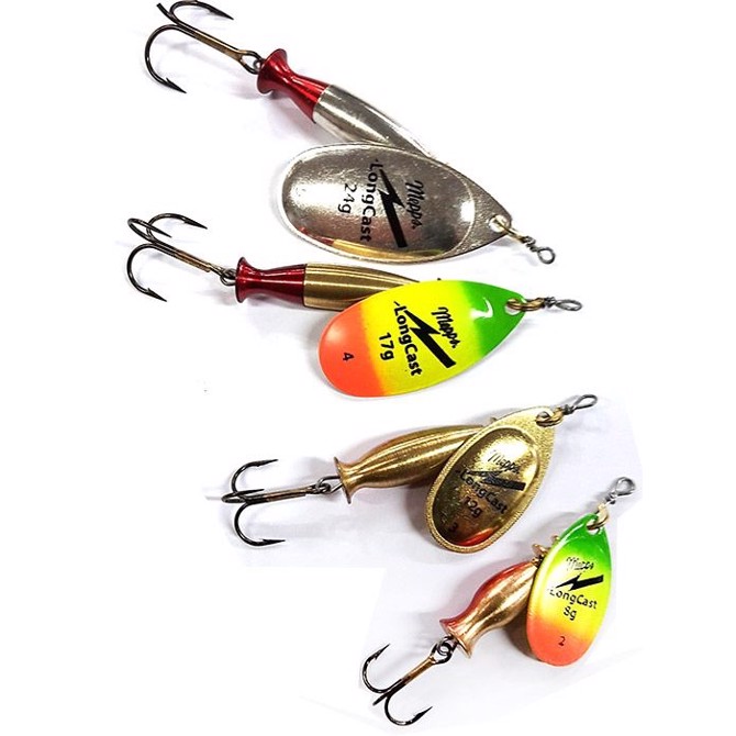 Mepps Aglia Longcast Firetiger Spinner - Hurtig levering!