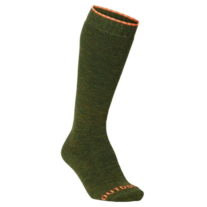 Mjm Calzini Outdoor Knee Wool Mix Sock Green