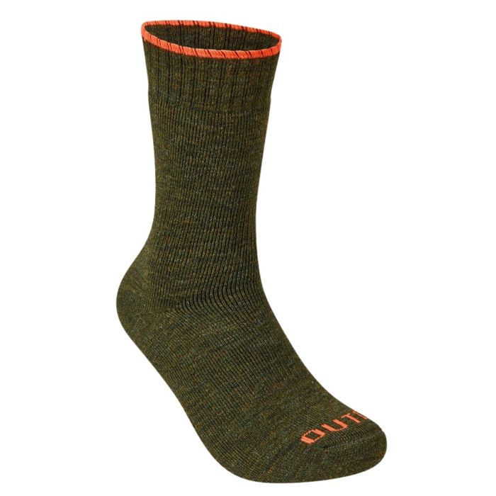 MJM Calzini Outdoor Quarter Uld Mix Sokker - Grøn