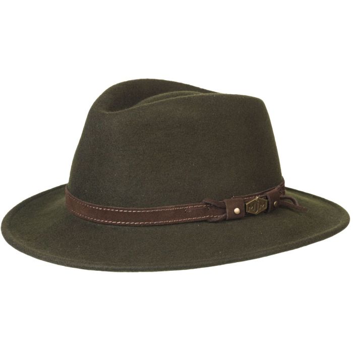 MJM John 52 Uldfilthue - Klassisk Outdoor Hat