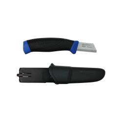 Morakniv Servicekniv S – Blå kniv til udendørs eventyr