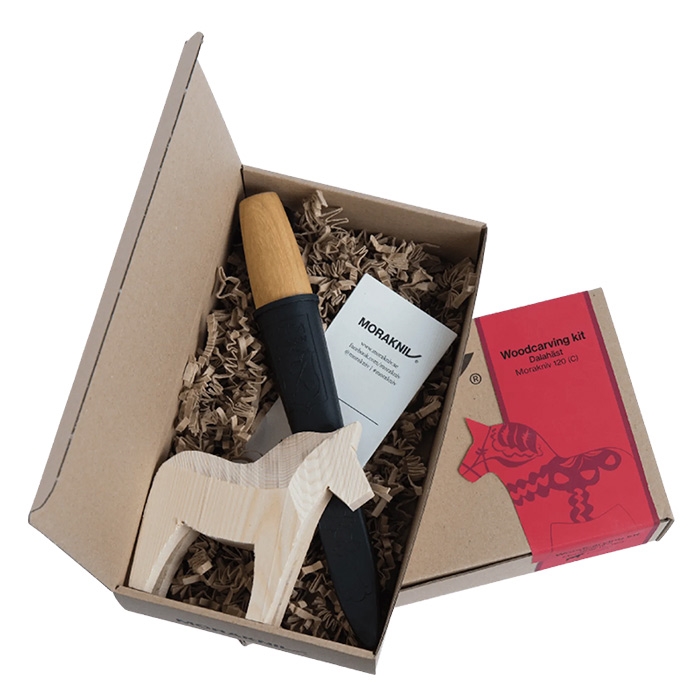 Morakniv Woodcarving Kit Dala Horse C Snittekniv