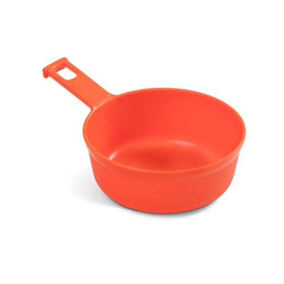 Stor 8 Dl Orange Mugg til Outdoor Brug