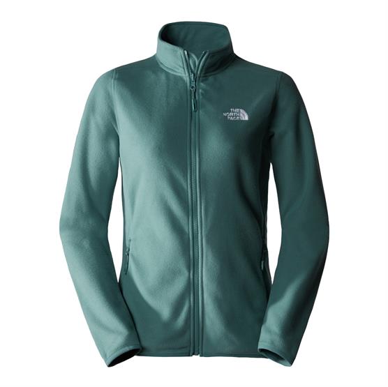 North Face Kvinders Glacier Fleece Jakke - Mørk Salvia