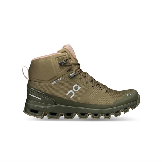 On Cloudrock Waterproof Womens Olive Reed