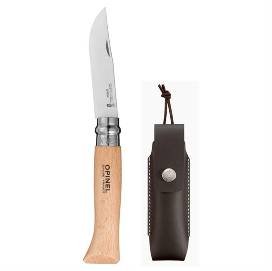 Opinel No Stainless Steel Cm M Skede Bøg