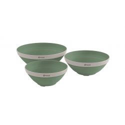Outwell Collaps Skål Set Shadow Green   Skål
