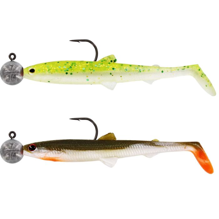 Westin Bullteez Shadtail R'n'R 9,5 cm - Mørkt Vand Mix