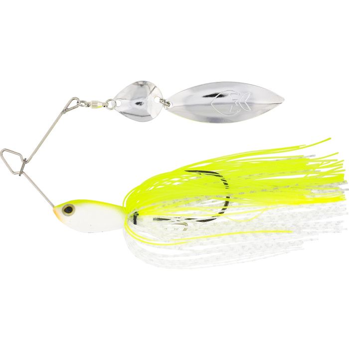 Westin Mvibe Pro Colorado Spinnerbait - Sølv & Lemon Tungsten