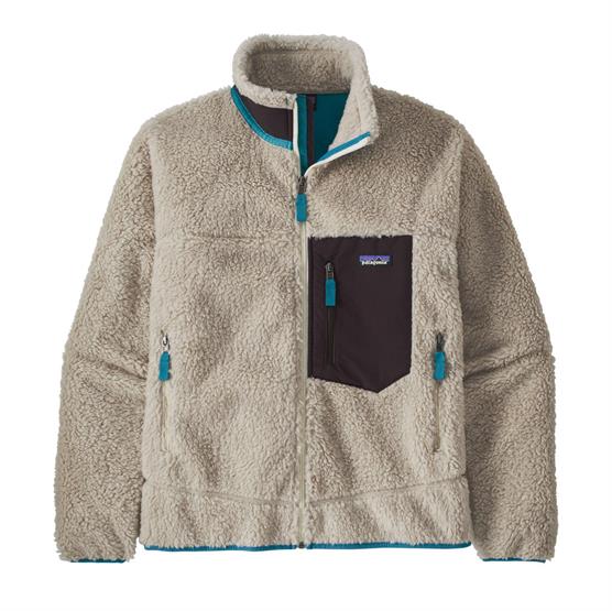 Patagonia Classic Retro X Jakke - Naturlig Obsidian Tilbud