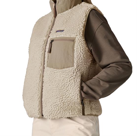 Patagonia Retro-X Fleecevest til kvinder - Naturlig farve