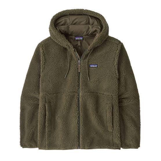 Patagonia Retro-X Hoody Jakke - Vindtæt Fleece i Basin Green