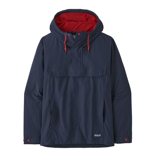Patagonia Isthmus Anorak til mænd - Ny Navy Windbreaker