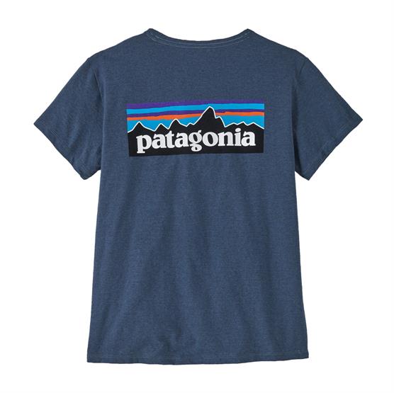 Patagonia P-6 Logo Responsibili-Tee i Utility Blue