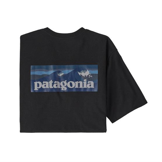 Patagonia Boardshort Logo T-Shirt i Genanvendt Stof