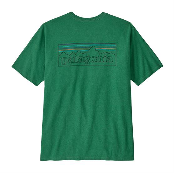 Patagonia P-6 Logo T-shirt i Heartleaf Green - Bæredygtig!