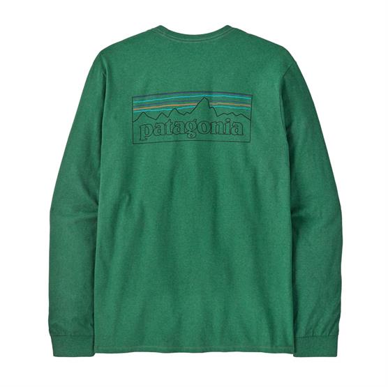 Patagonia P-6 Logo Langærmet T-shirt - Heartleaf Green