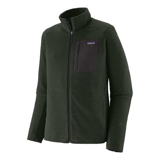 Patagonia R1 Air Fleecejakke - Old Growth Green Tilbud!