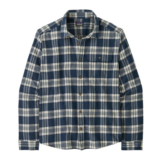 Patagonia Herreskjorte i Fjord Flannel - Ny Navy