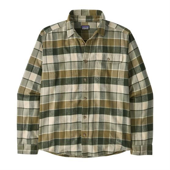 Patagonia Letvægts Fjord Flannel Skjorte - Old Growth Green