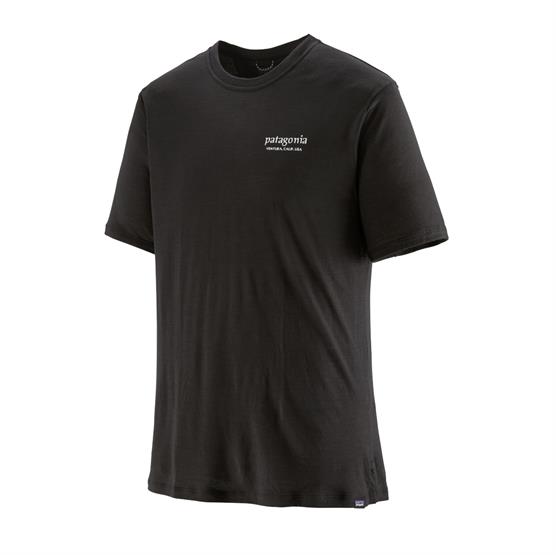 Patagonia Cap Cool Merino T-shirt - Heritage Black