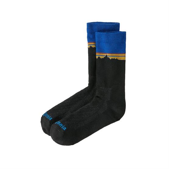 Patagonia Merinould Crew Sokker - Viking Blue Tilbud