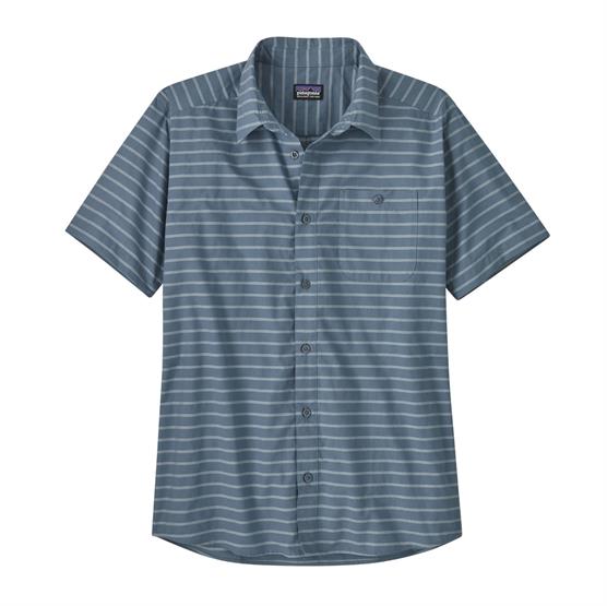 Patagonia Go To Skjorte i Utility Blue - Komfortabel Stil