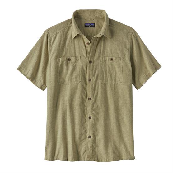 Patagonia Back Step Skjorte i Hamp - Buckhorn Green