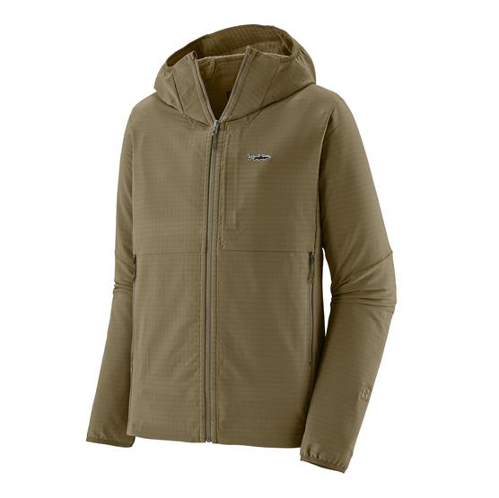 Patagonia Mens R  Techface Fitz Roy Trout Hoody  Dark Ash