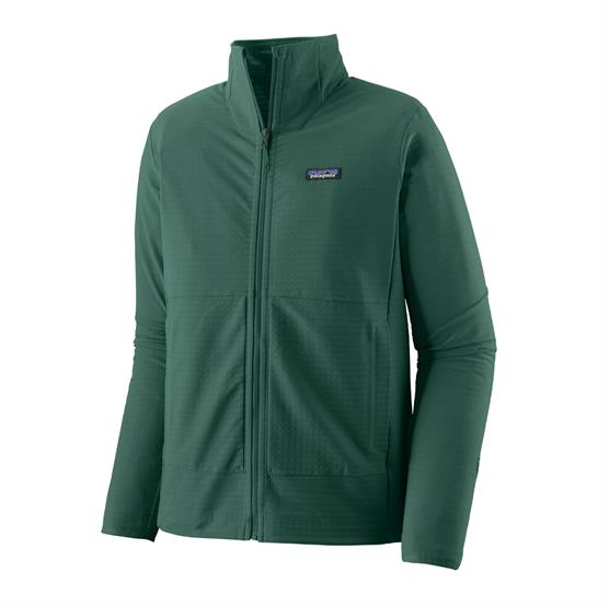 Patagonia R1 Techface Fleecejakke i Conifer Green
