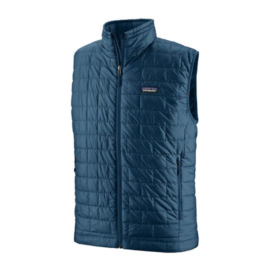 Patagonia Mens Nano Puff Vest  Lagom Blue