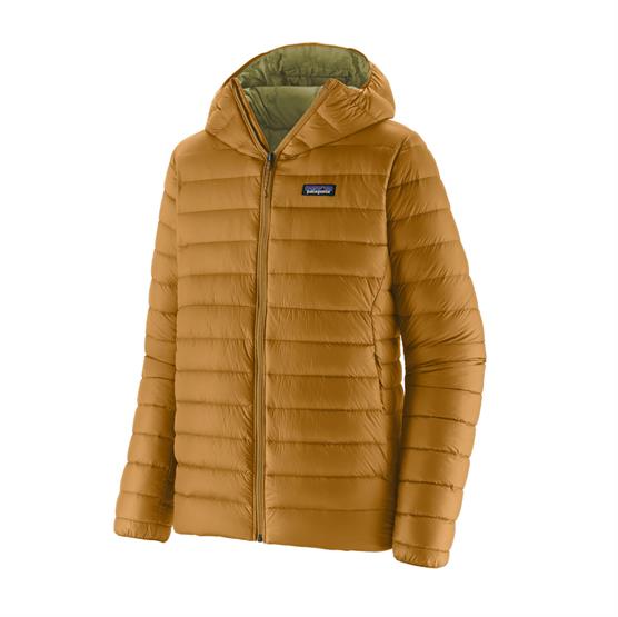 Patagonia Dun Sweater Hoody i Pufferfish Gold - Tilbud!