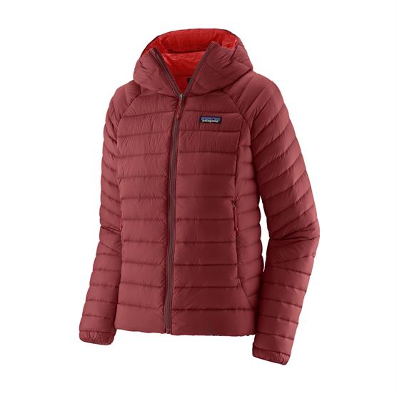 Patagonia Womens Down Sweater Hoody  Oxide Red