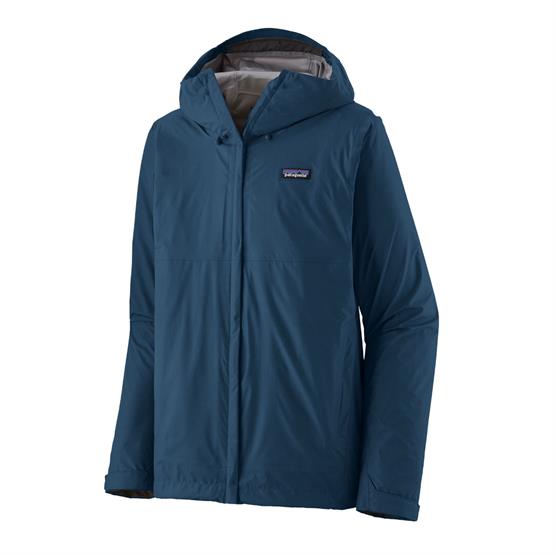 Patagonia Torrentshell 3L Regnjakke - Lagom Blue Tilbud