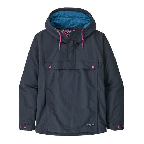 Patagonia Isthmus Anorak i Pitch Blue - Vind- og vandafvisende