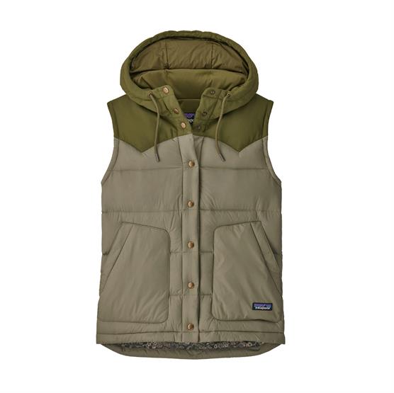 Patagonia Bivy Hooded Vest til kvinder - Garden Green
