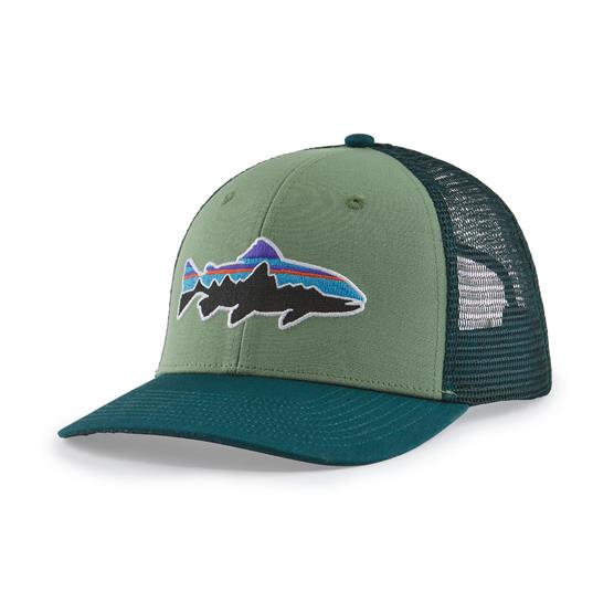 Patagonia Fitz Roy Ørred Trucker Hat - Perfekt til Fiskeren