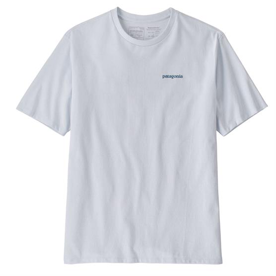 Patagonia Mens Flying Fish Responsibili Tee  White