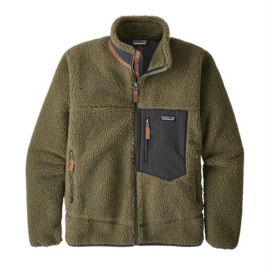 Patagonia Classic Retro-X Fleecejakke i Sage Khaki
