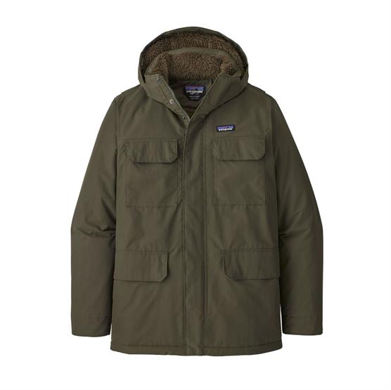 Patagonia Isthmus Parka til mænd - Vinterjakke i Basin Green