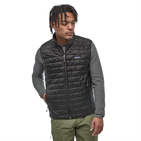 Patagonia Mens Nano Puff Vest  Black