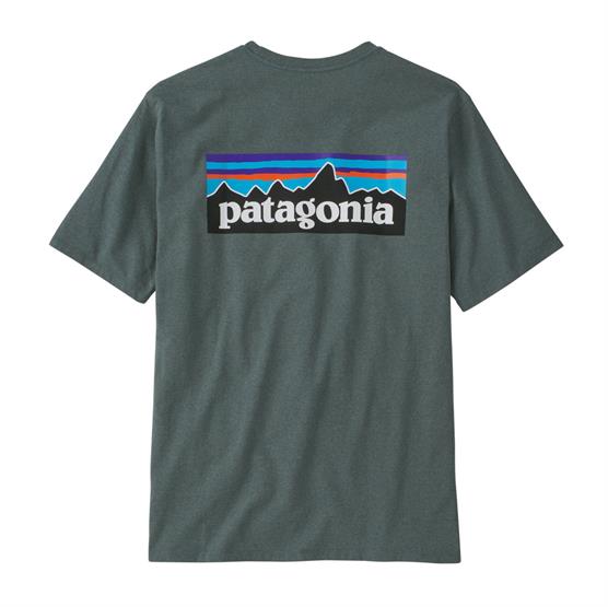 Patagonia P-6 Logo Responsibili T-Shirt i Nouveau Green