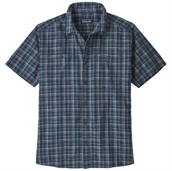 Patagonia Herreskjorte Back Step - Founder Blue Stone