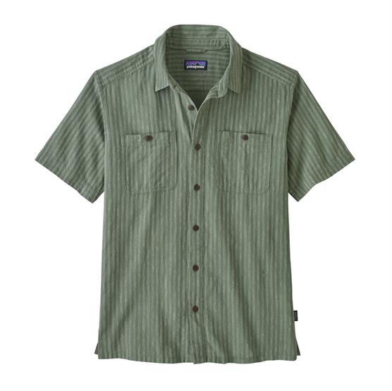 Patagonia Back Step Skjorte til Mænd - Sedge Green