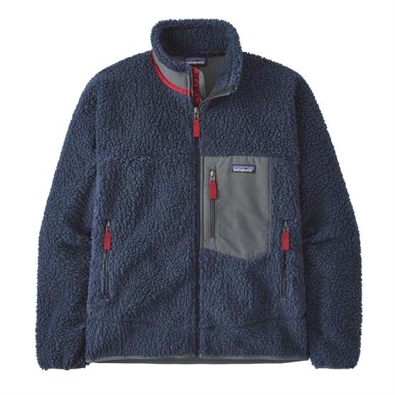 Patagonia Classic Retro X Fleecejakke - Ny Navy/Wax Rød