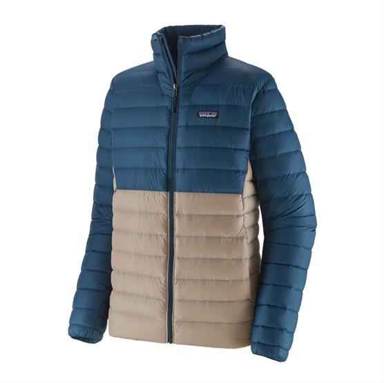 Patagonia Dunjakke til Herrer - Oar Tan, Varm & Vandafvisende