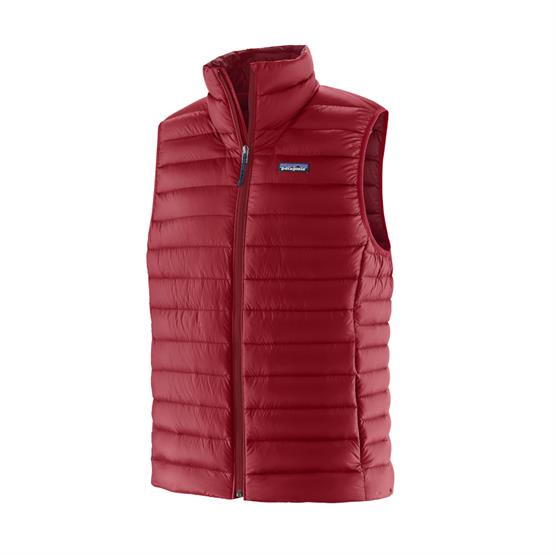 Patagonia Dunvest til Mænd - Varm og Let i Wax Red