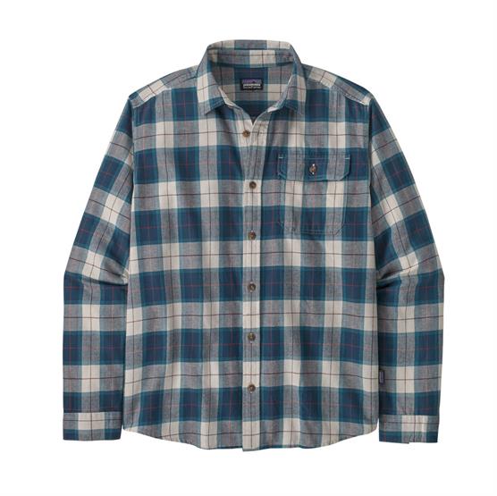 Patagonia Herreskjorte L/Slv Fjord Flannel - Beach Plaid
