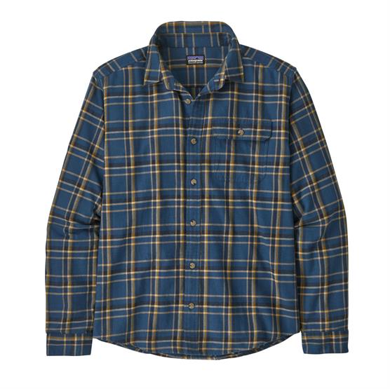 Patagonia Herreskjorte L/S LW Fjord Flannel - Tidepool Blue
