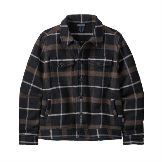 Patagonia Melton Uld Trucker Jakke - Ny Marineblå